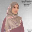 Tudung Bawal (Square Hijab) in TRD0082