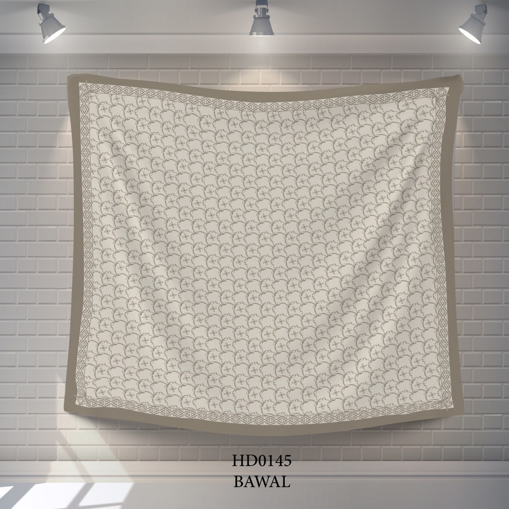 Tudung Bawal (Square Hijab) in HD0145