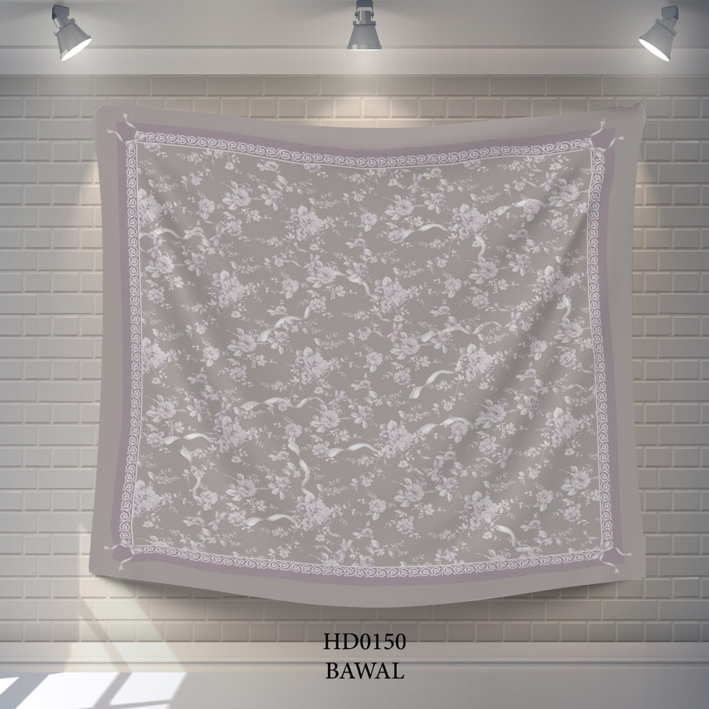 Tudung Bawal (Square Hijab) in HD0150