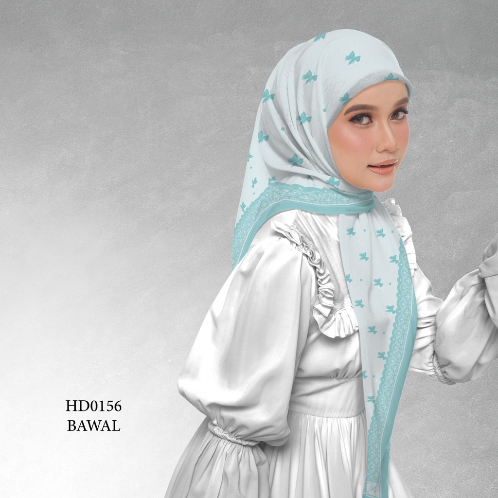 Tudung Bawal (Square Hijab) in HD0156