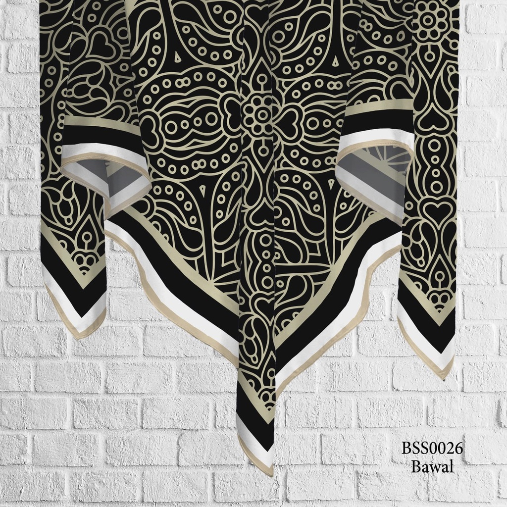 Tudung Bawal (Square Hijab) in BSS0026