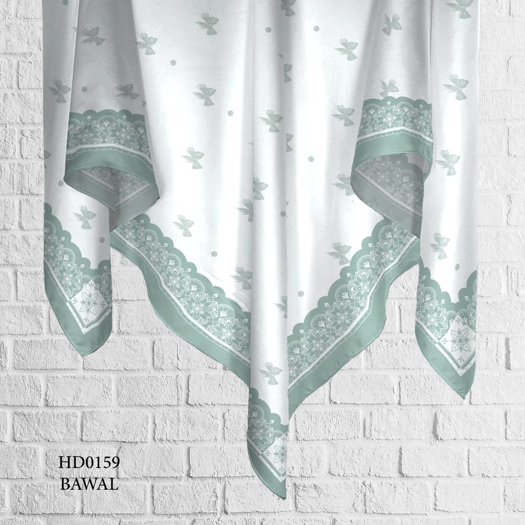 Tudung Bawal (Square Hijab) in HD0159