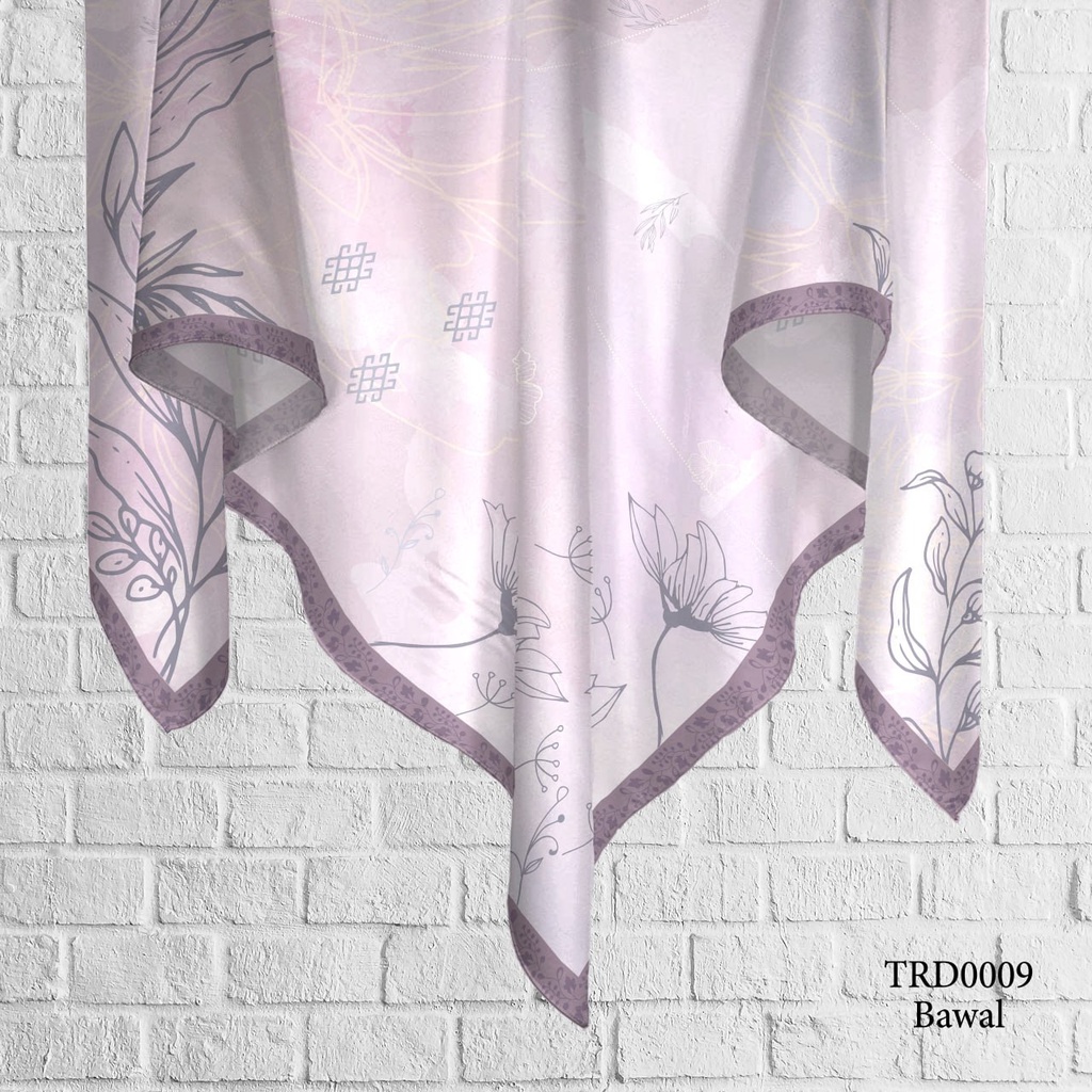 Tudung Bawal (Square Hijab) in TRD0009